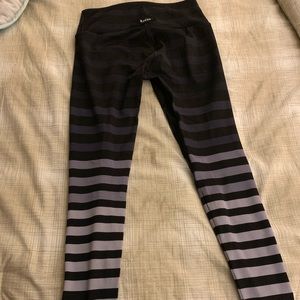 K-DEER Leggings, Jody Stripe, gently worn.